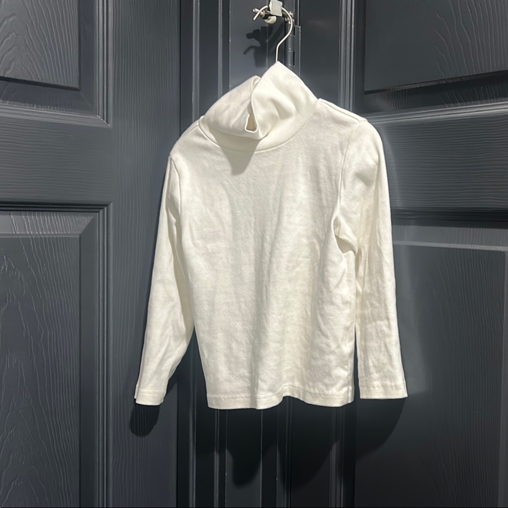 White Turtleneck Sweater